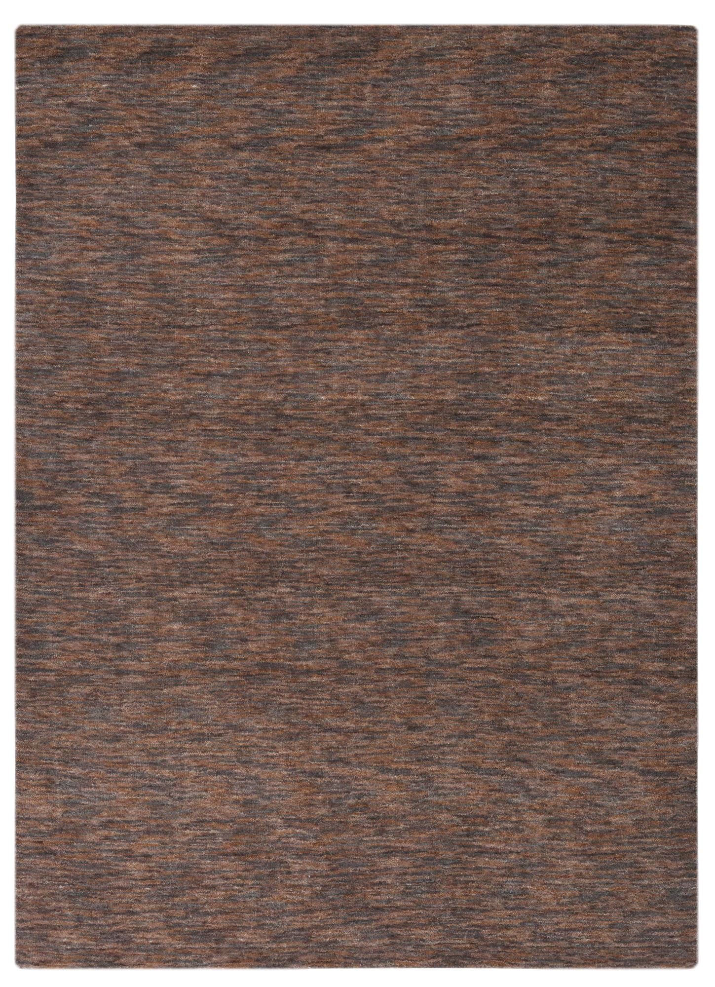 Tapis gabbeh Nebraska tissé main, laine, uni, THEKO