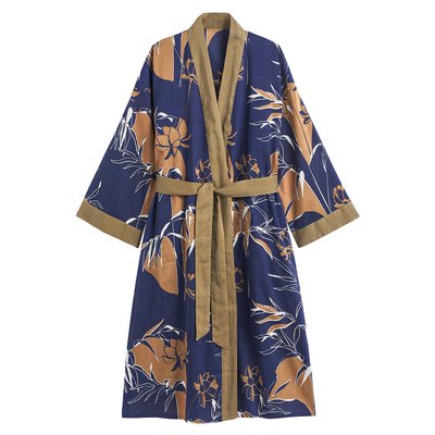 Albornoz kimono de gasa de algodón, Kalang LA REDOUTE INTERIEURS