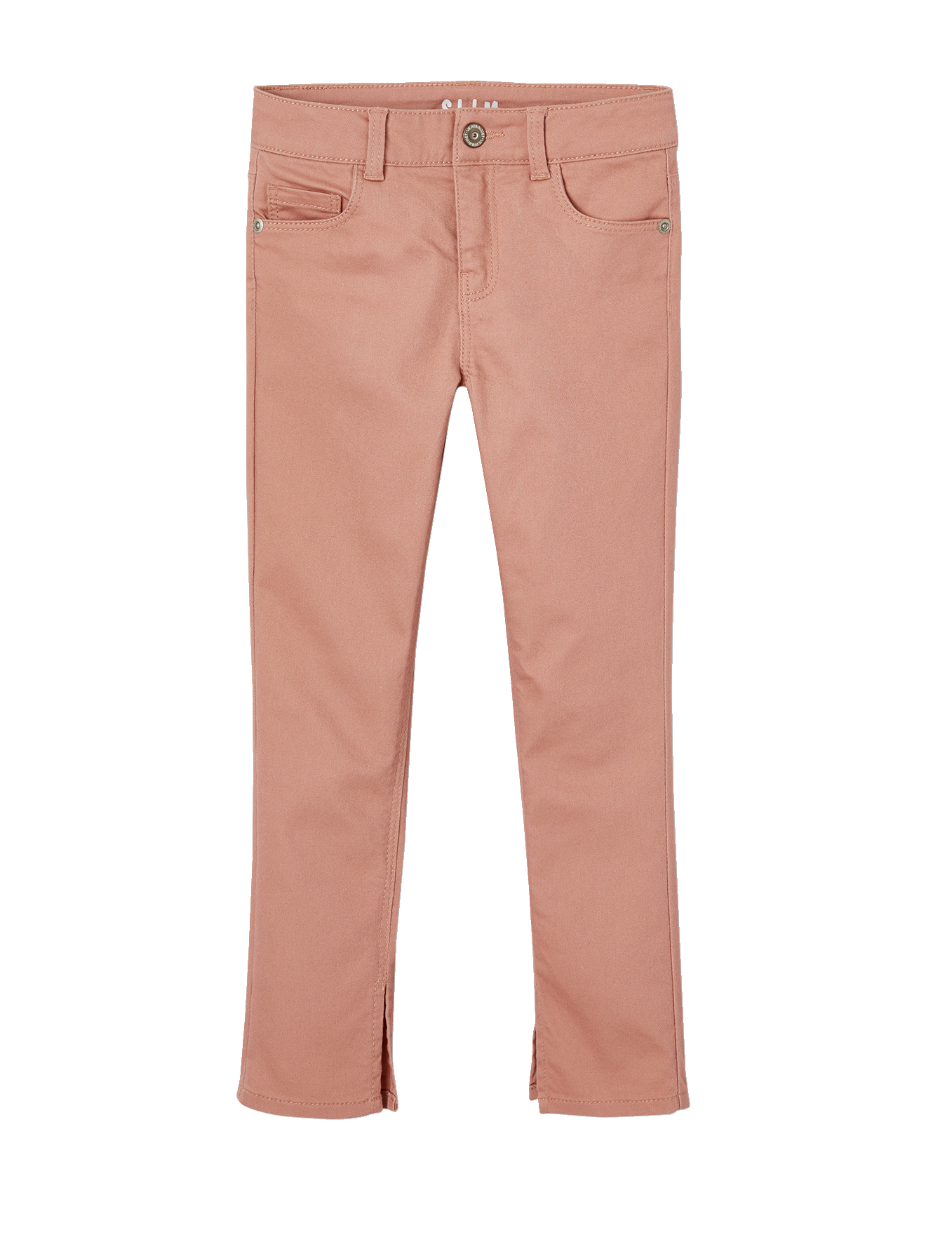 Pantalon slim indestructible poches coeurs au dos, VERTBAUDET