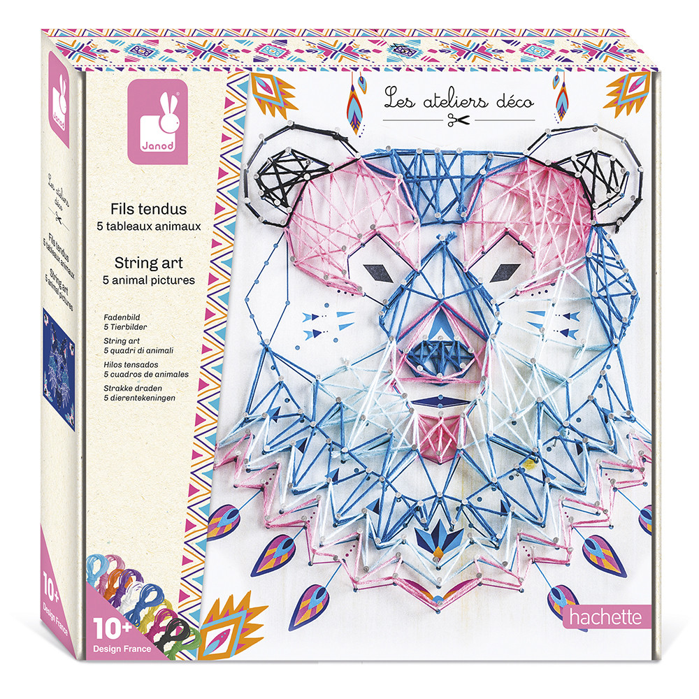 Kit Créatif - Fils Tendus Animaux, JANOD