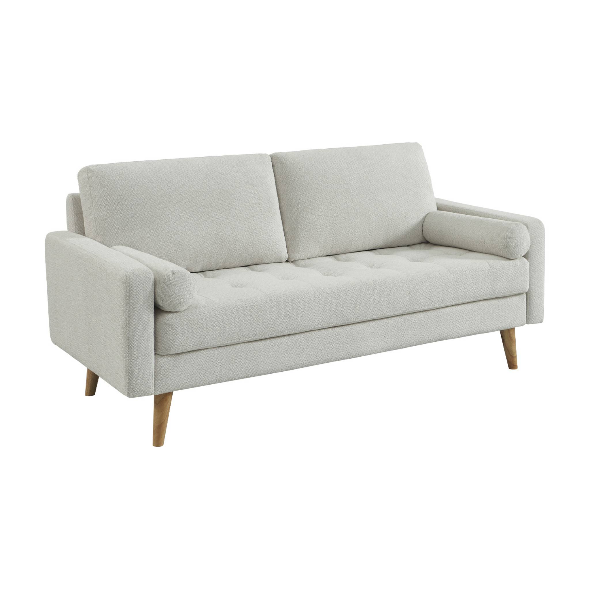 Canapé tissu chenille capitonné 3 places IVAR, SWEEEK