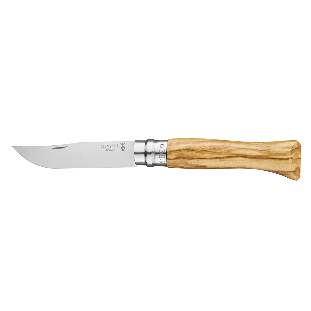 Couteau n°9 en olivier avec lame inox 2026, OPINEL