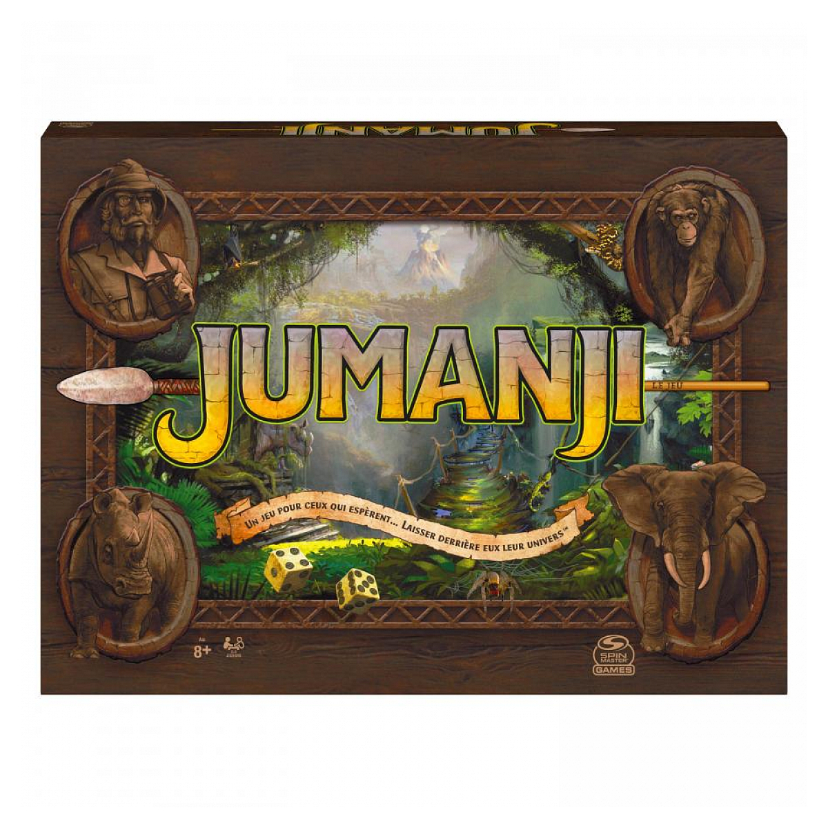 Jeu jumanji rétro - nouvelle édition, SPINMASTER