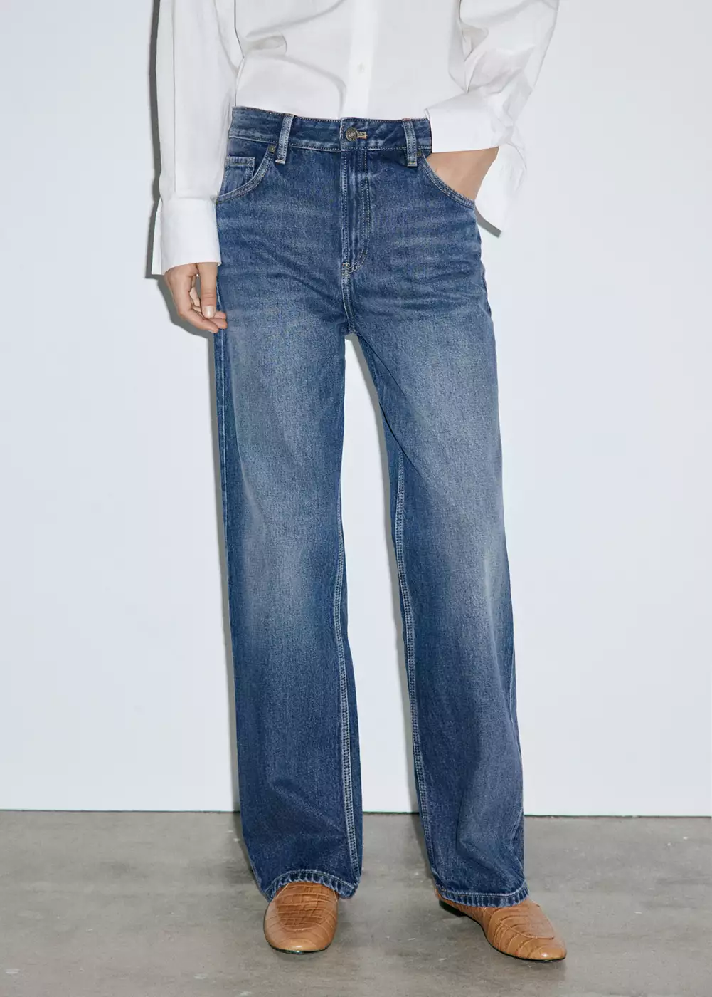 Jean Miami droit taille normale, MANGO