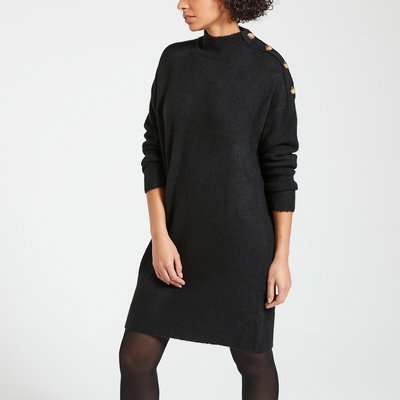 Fine Knit Jumper/Sweater Dress with Long Sleeves ONLY