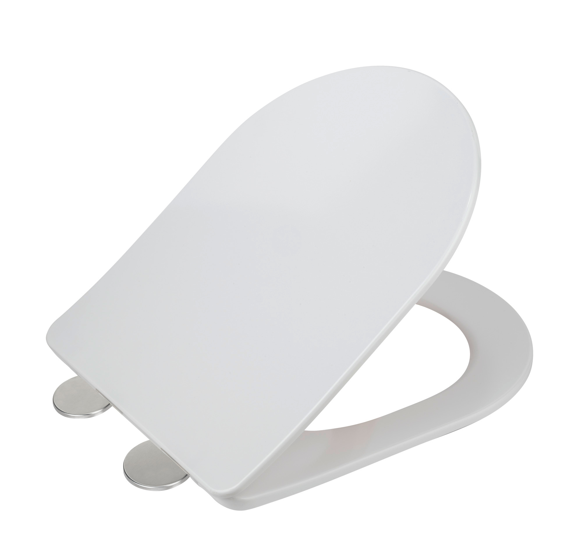 Abatttant WC forme D ultra fin Galati, WENKO