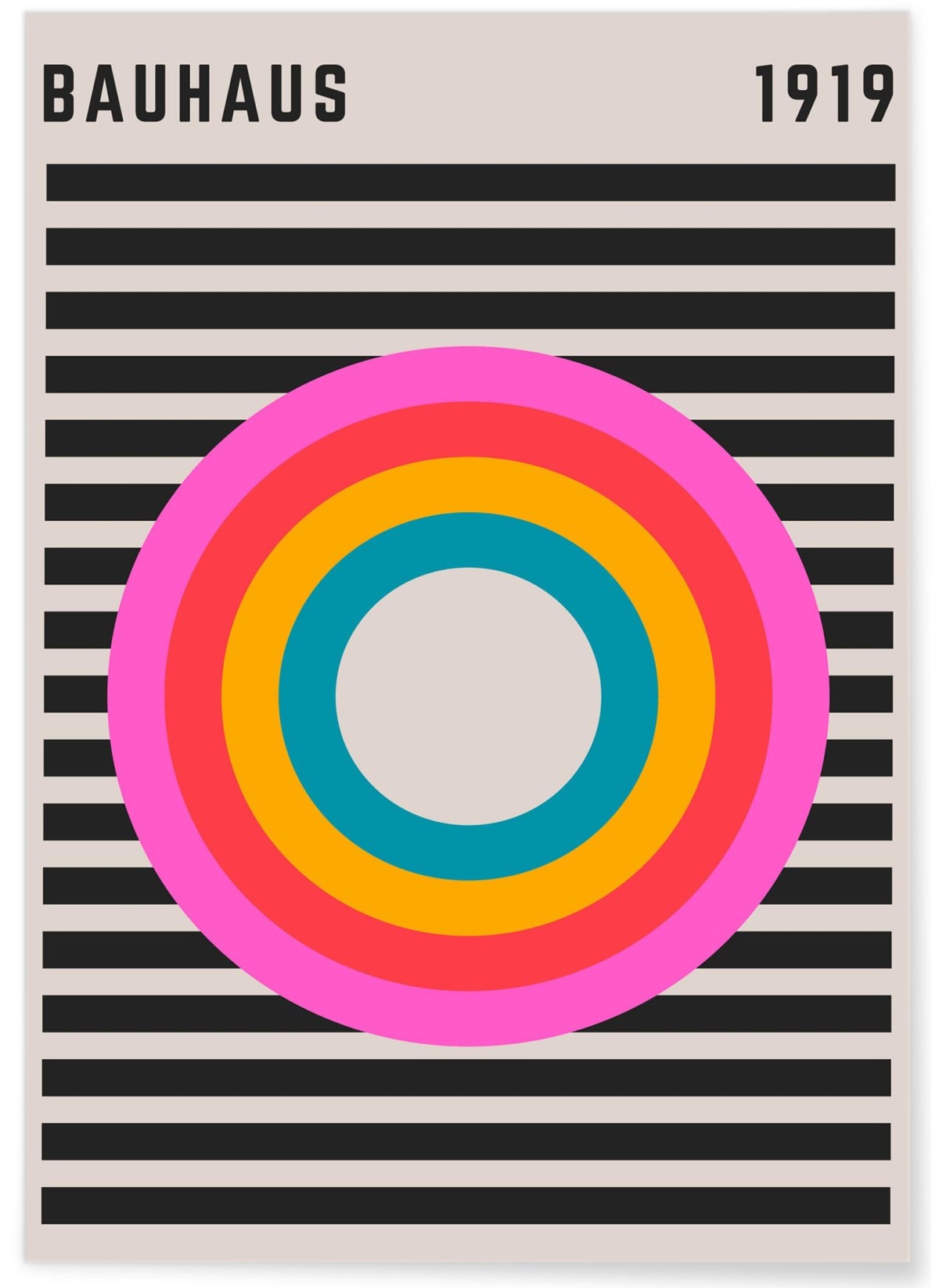 Affiche Bauhaus 22, L'AFFICHERIE