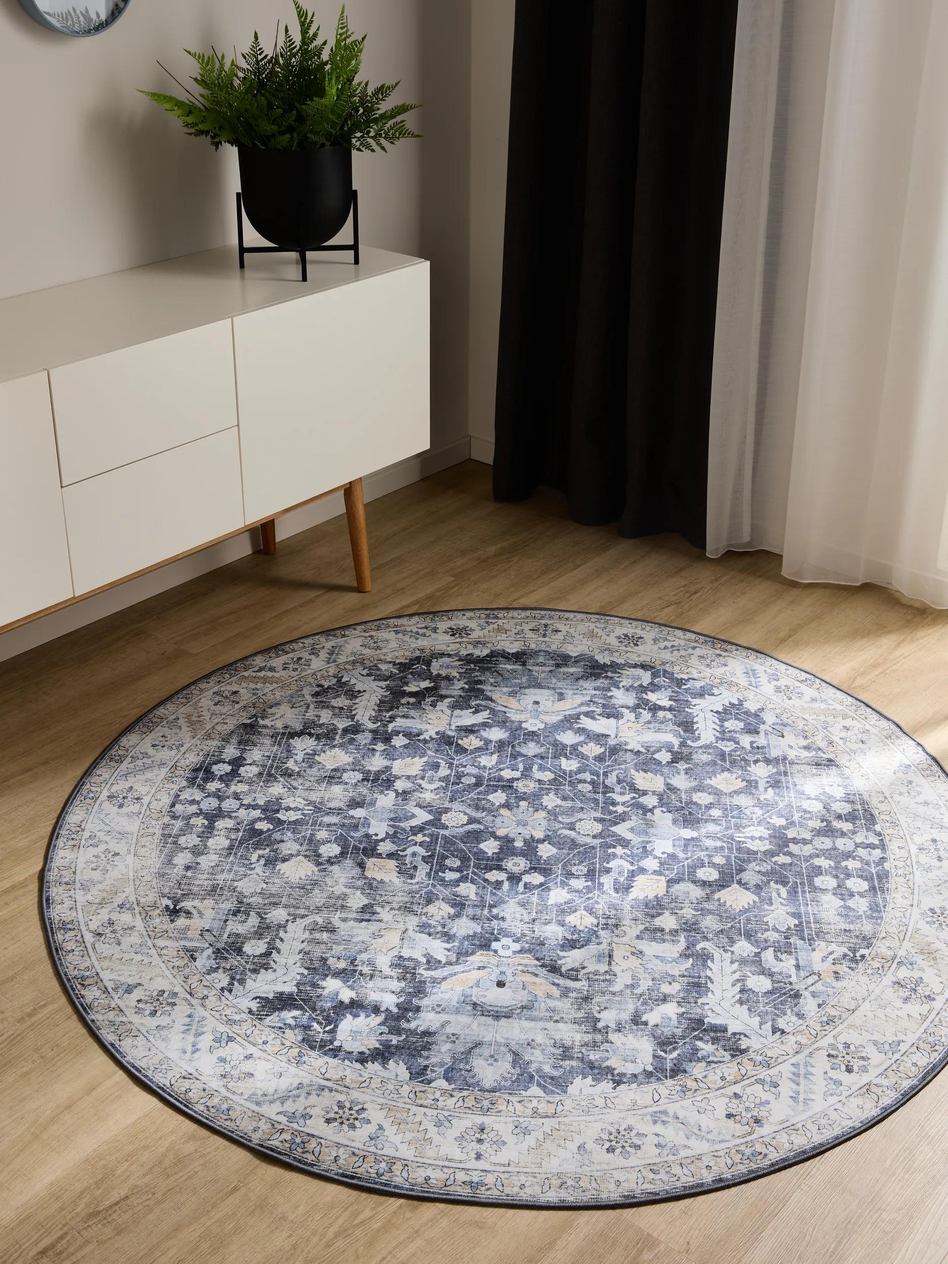 Tapis rond lavables GEORGE, BENUTA