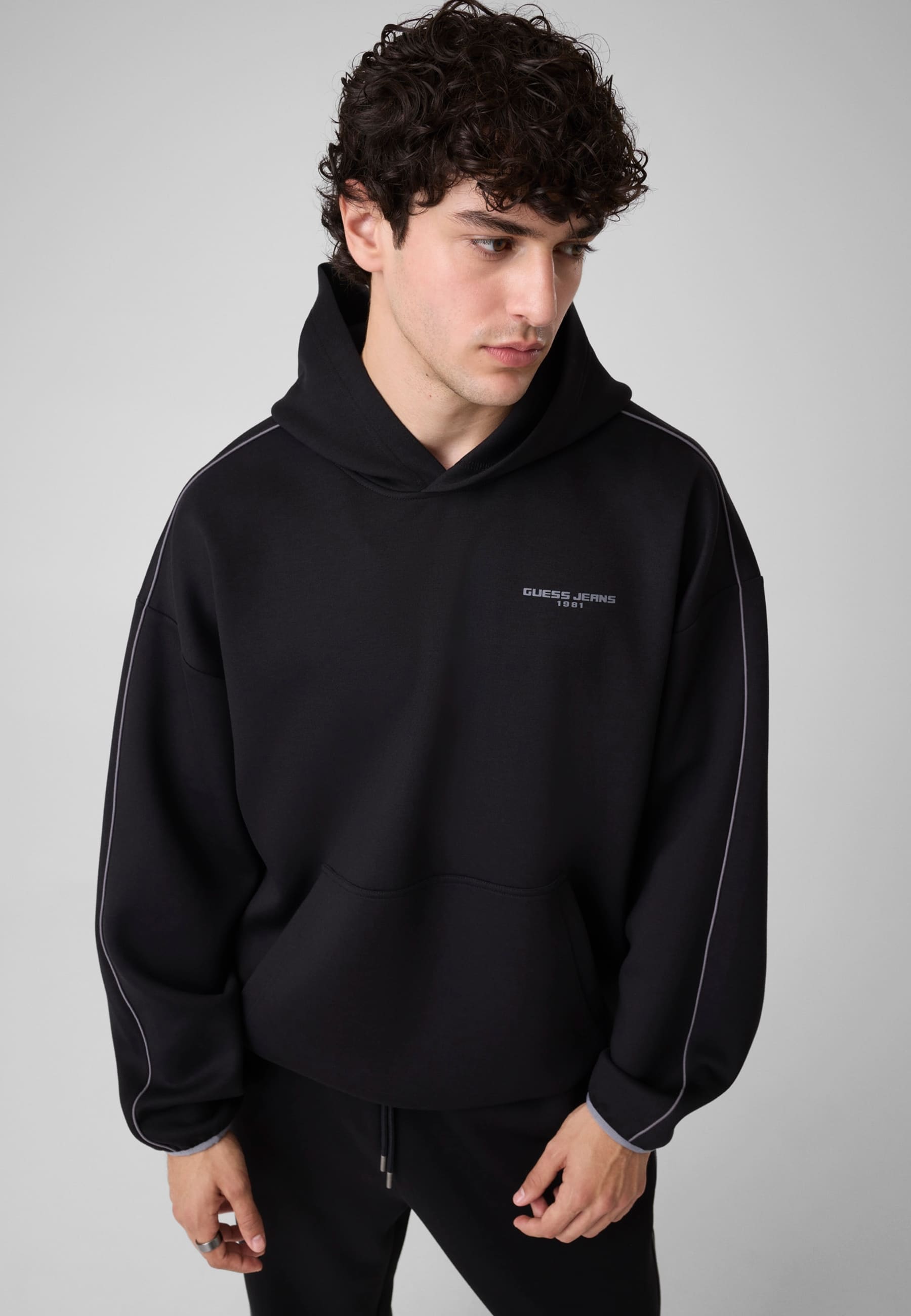 Sweat-Shirt En Mélange De Viscose, GUESS JEANS