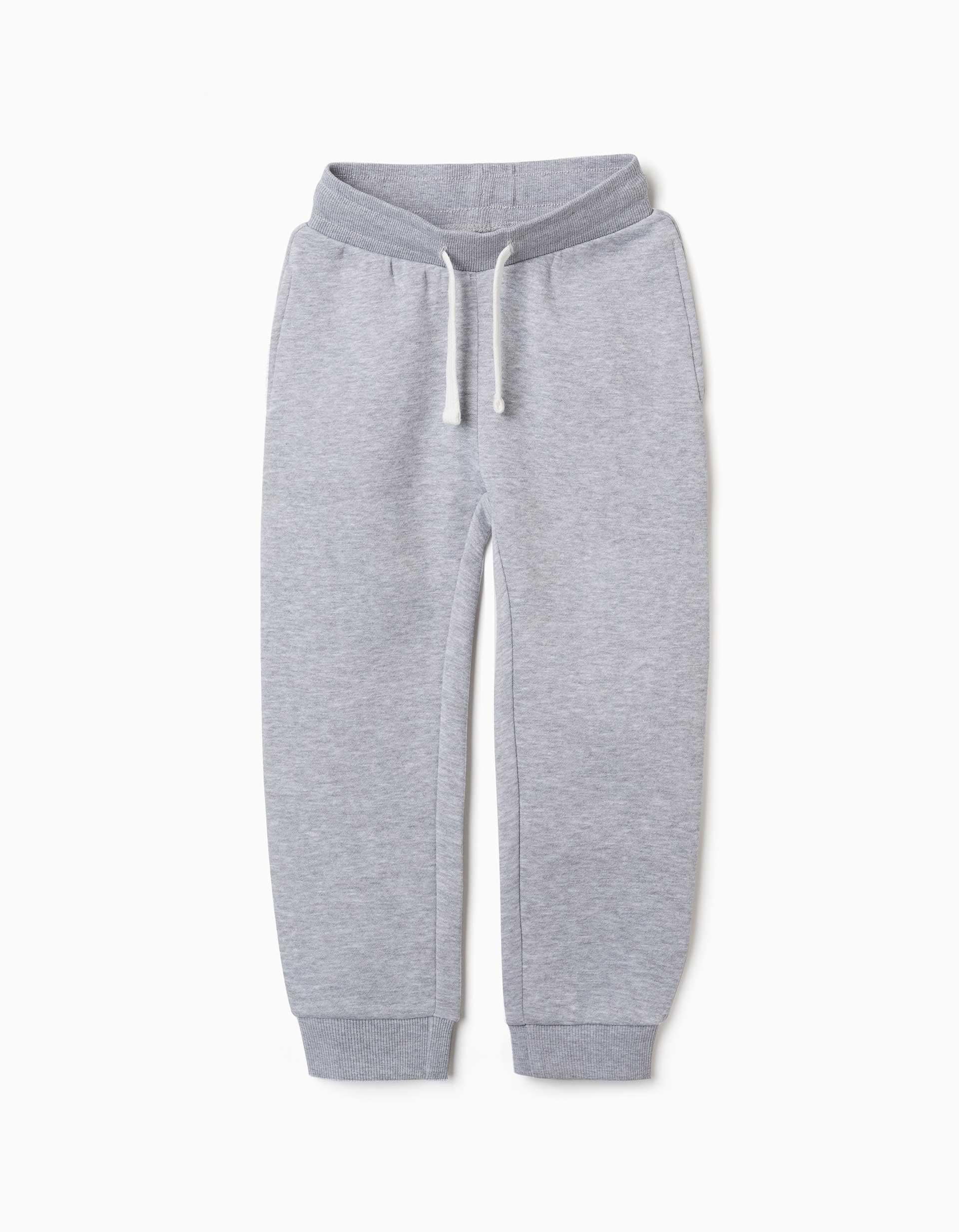 Pantalon de jogging ajusté en molleton avec cordon de serrage, ZIPPY
