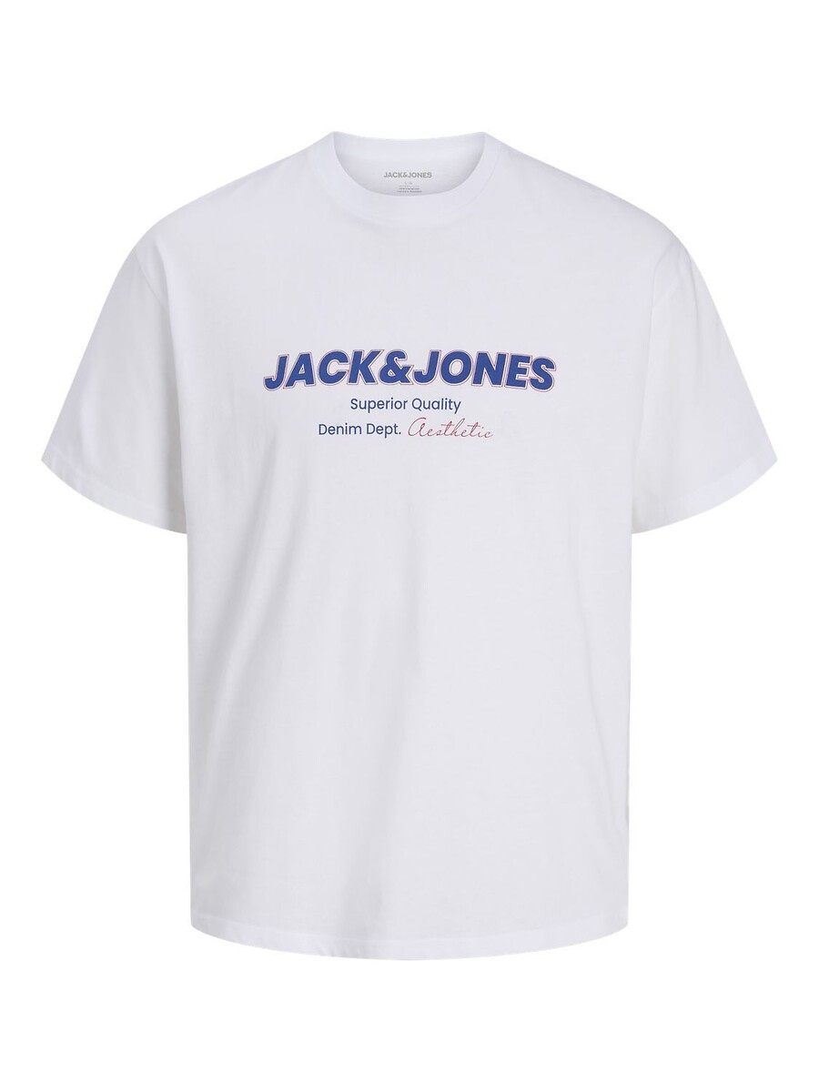 T-shirt met korte mouwen en ronde hals, JABBO, JACK & JONES