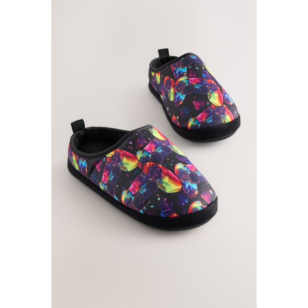 Chaussons style mules à doublure chaude, NEXT