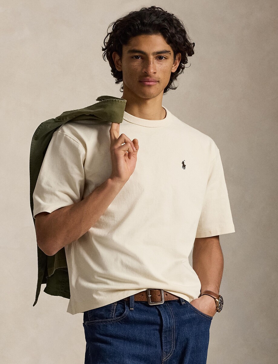 T-shirt ample logo dos, POLO RALPH LAUREN