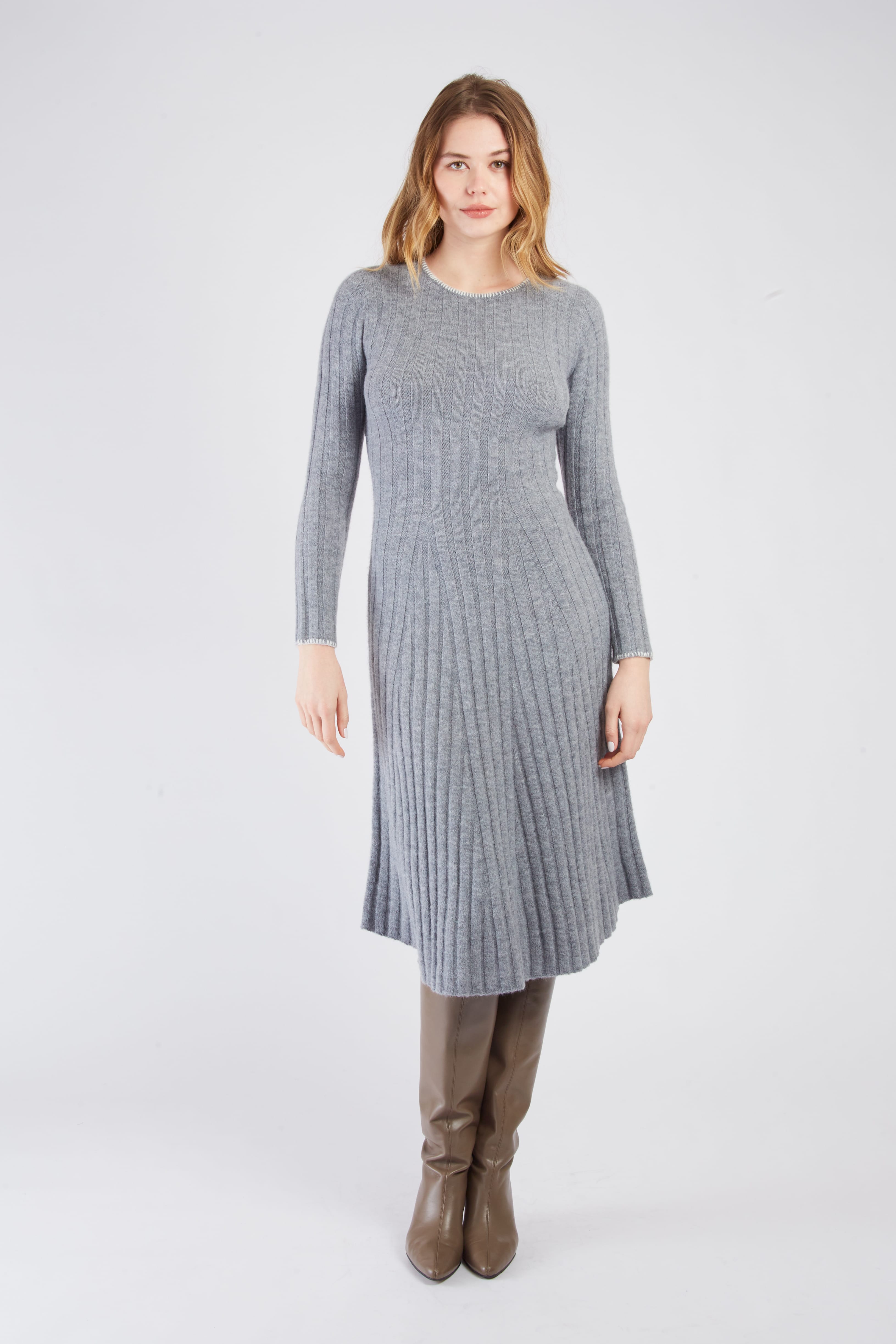 Robe longue en maille CATHERINE, DERHY