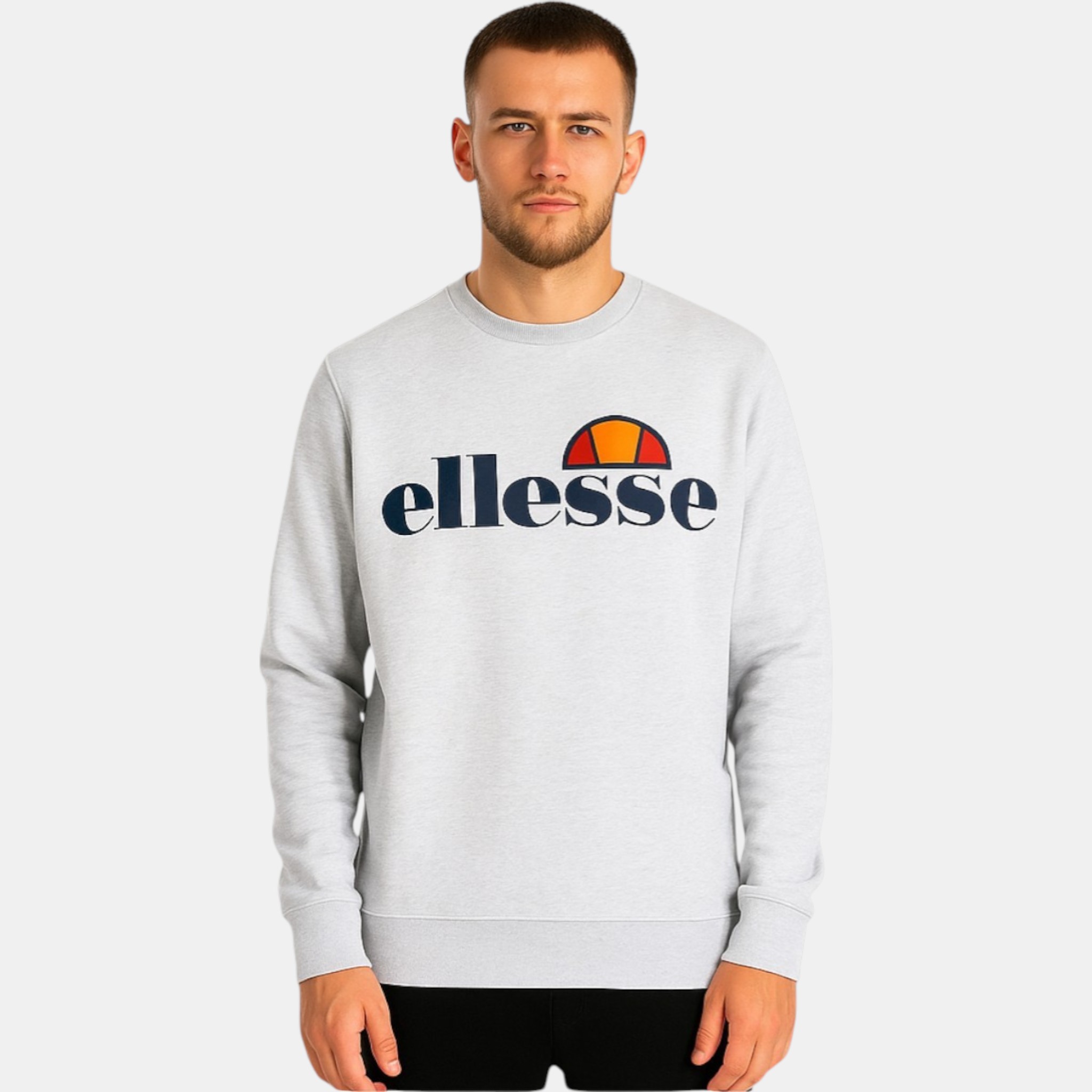 Sweat col rond imprimé, manches longues HERITAGE, ELLESSE