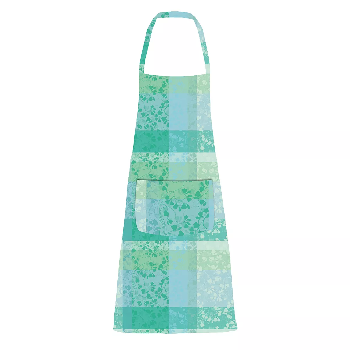 Tablier pur coton enduit MILLE FEUILLAGES, GARNIER THIEBAUT