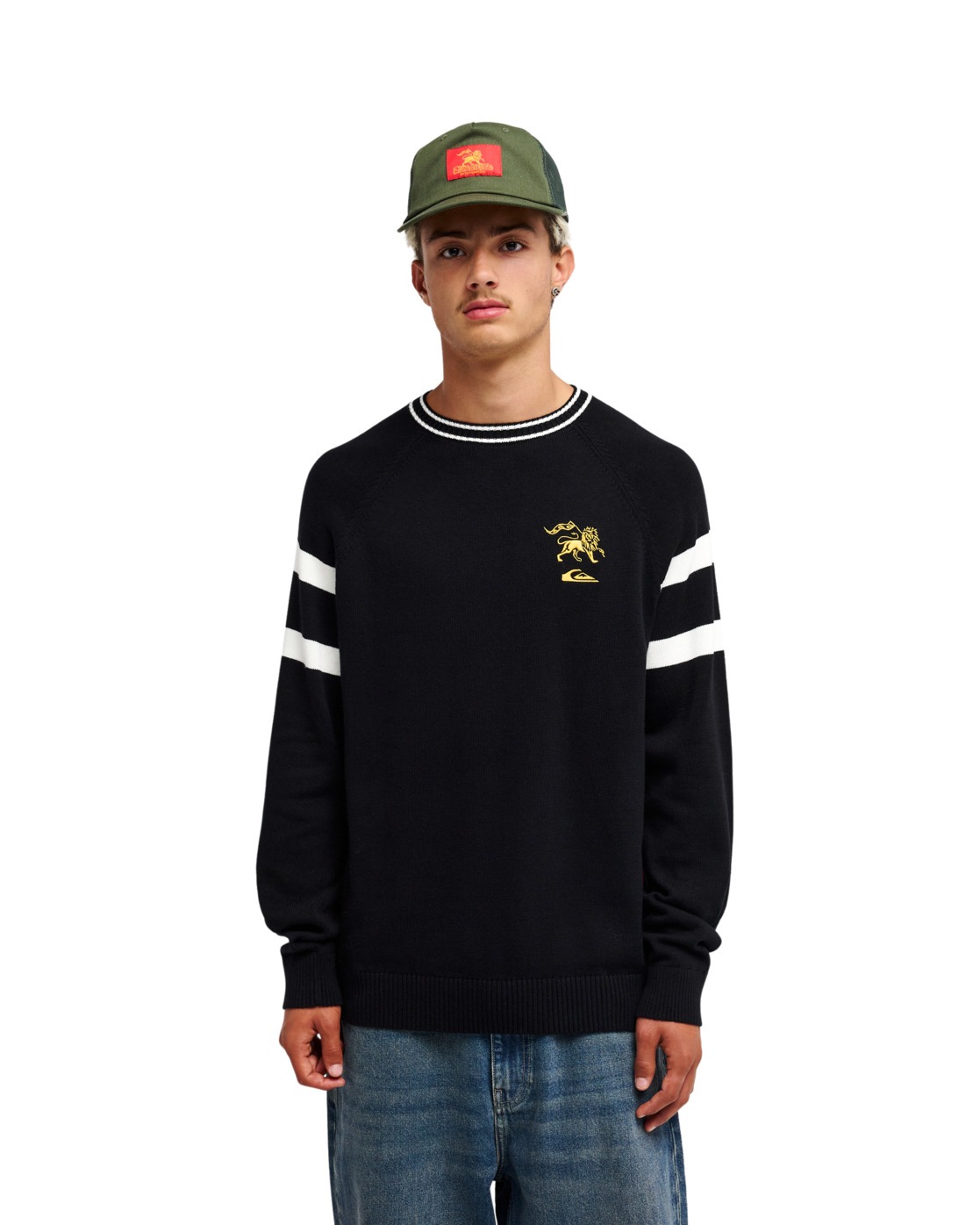 Pull à col rond BOB MARLEY TRENCH TOWN, QUIKSILVER