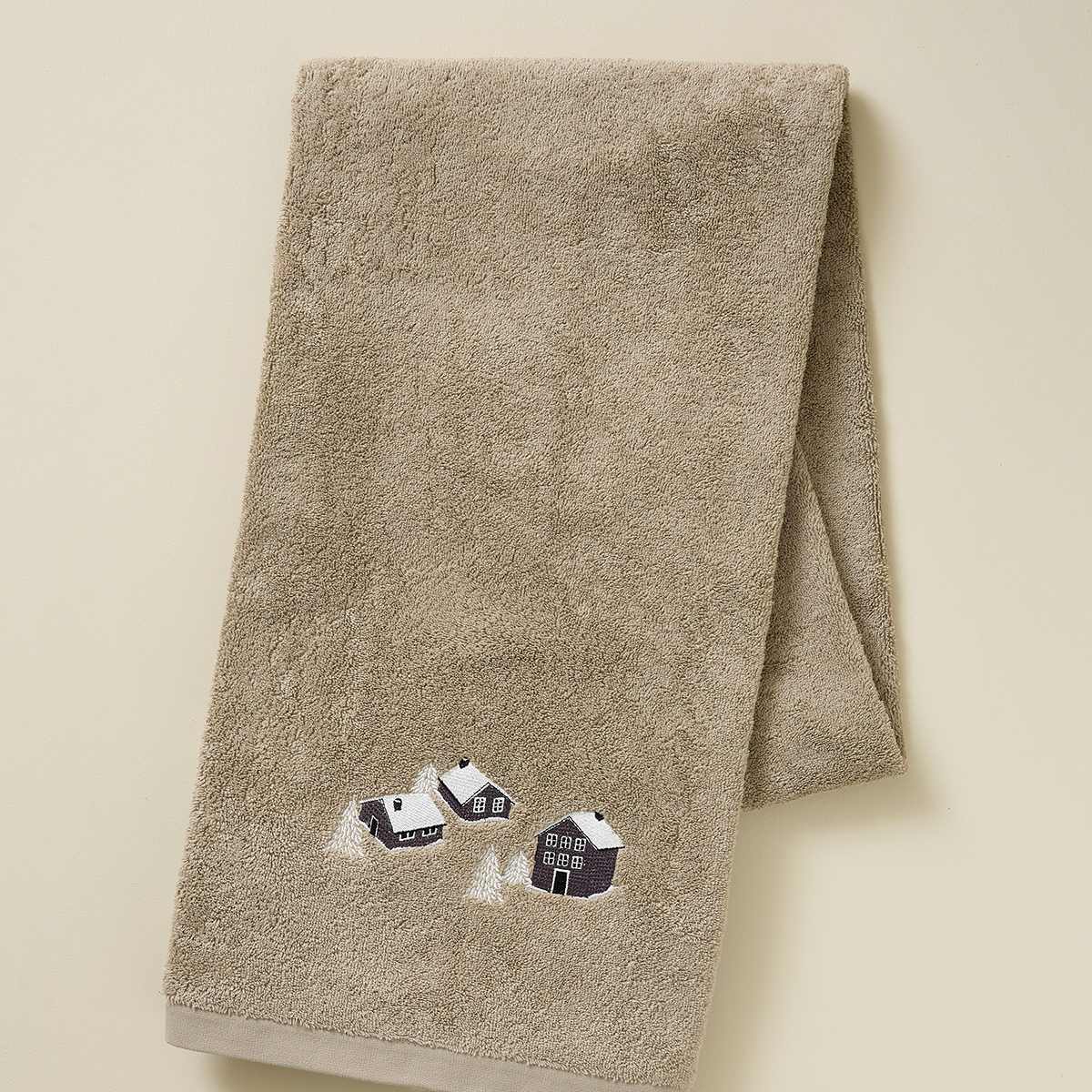 Drap de douche AU COEUR DE LA VALLEE, SYLVIE THIRIEZ