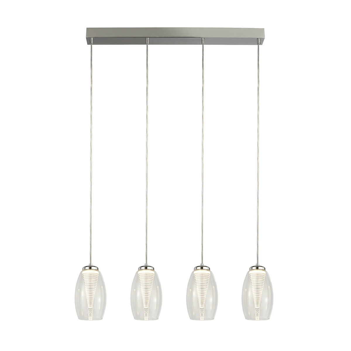 Miki 4-Light Bar Pendant Light, SO'HOME
