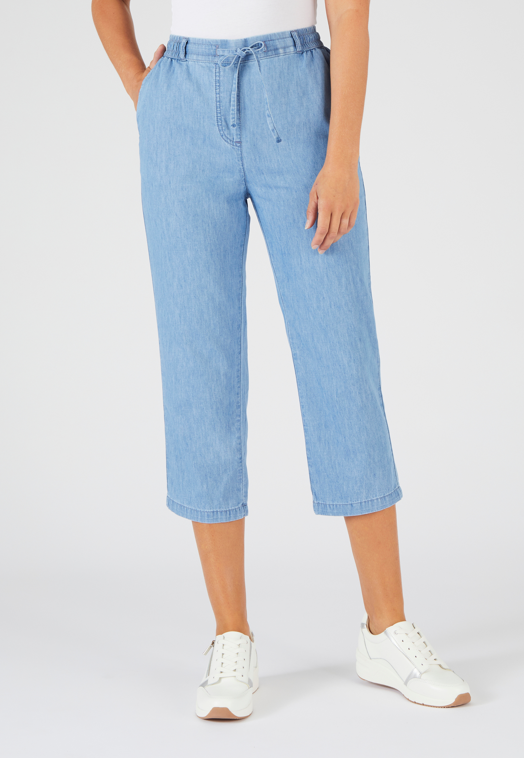 Pantacourt tissu chambray, DAMART