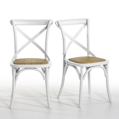 Set of 2 HUMPHREY Oak Chairs AM.PM