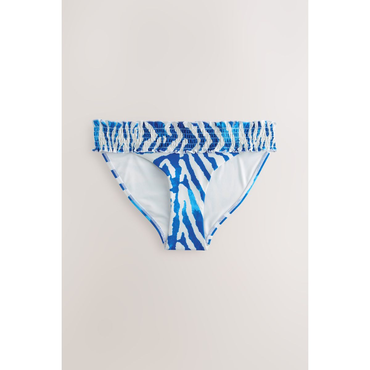 Bas de bikini échancré à fronces, NEXT