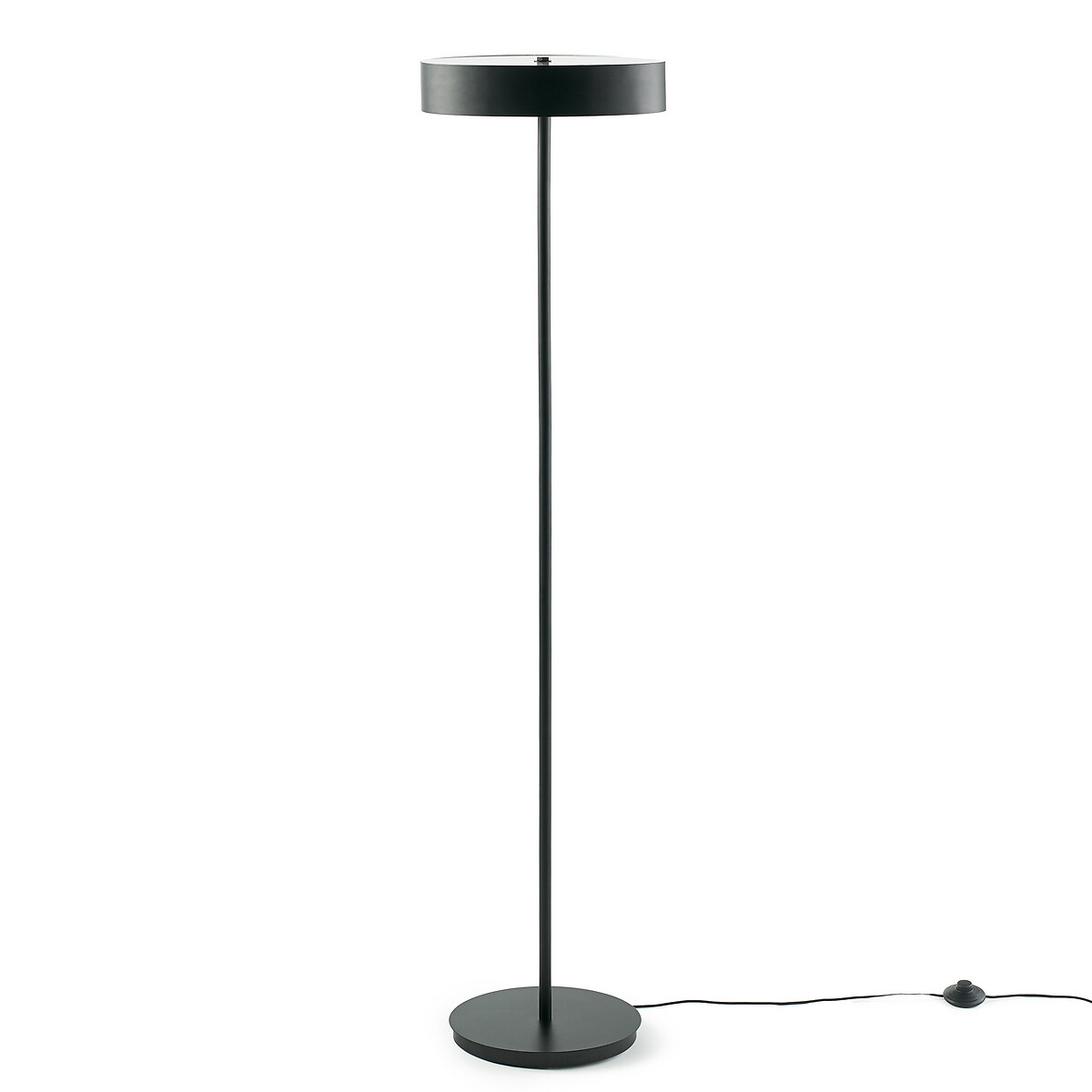 Siala Metal Floor Lamp Black La Redoute Interieurs Siala Metal Floor Lamp Black La Redoute, Black Metal Floor Lamp Base