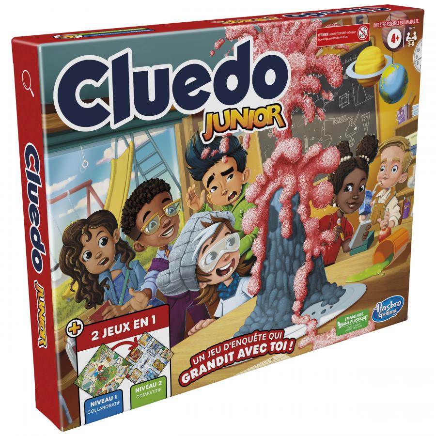 Cluedo junior 2 en 1 Jeu de societe, HASBRO