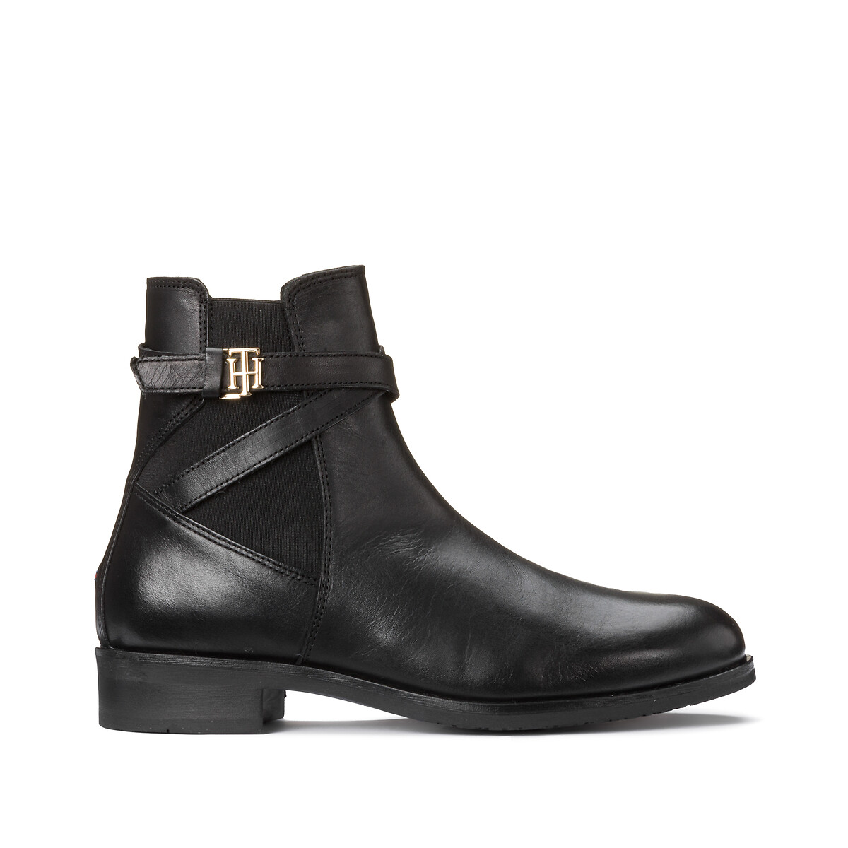 zara leather ankle boots