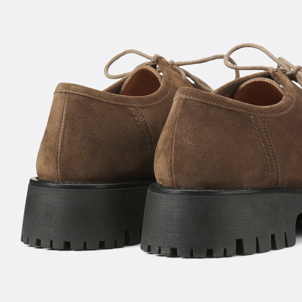 La Redoute Collections Derbies de ante con muescas — foto 3