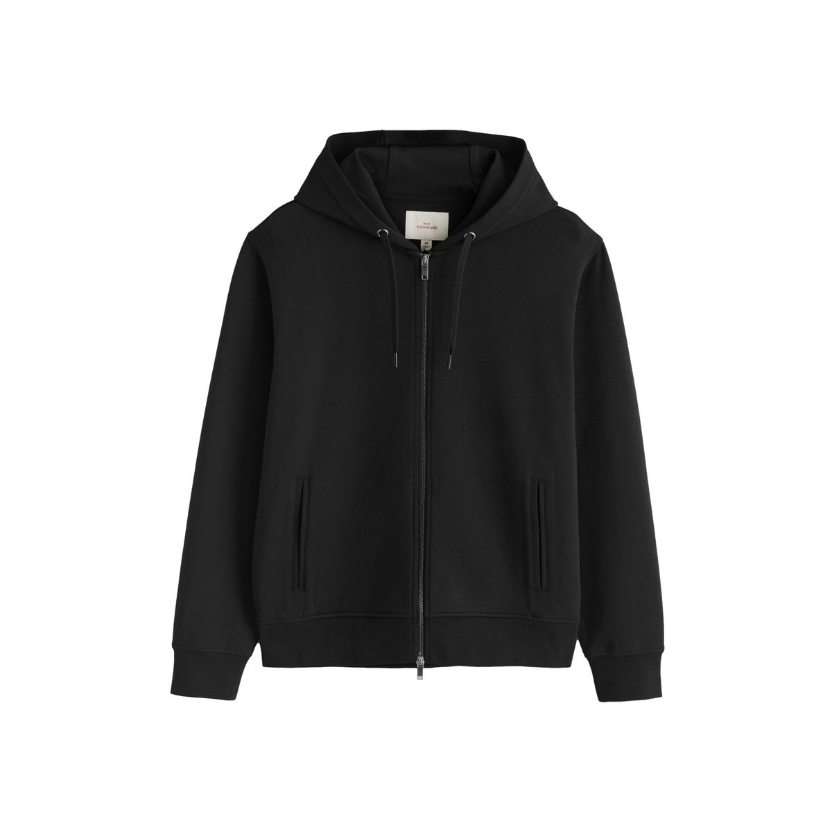 Sweat zippé avec modal signature, NEXT