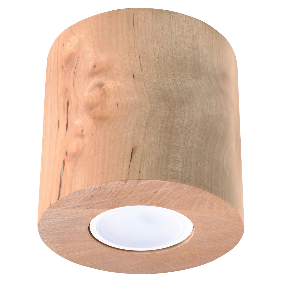 Plafonnier Bois Bois Naturel GU10 1 Orbis, EDEN