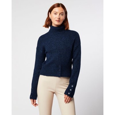 Pull col roulé grosse maille RODIER
