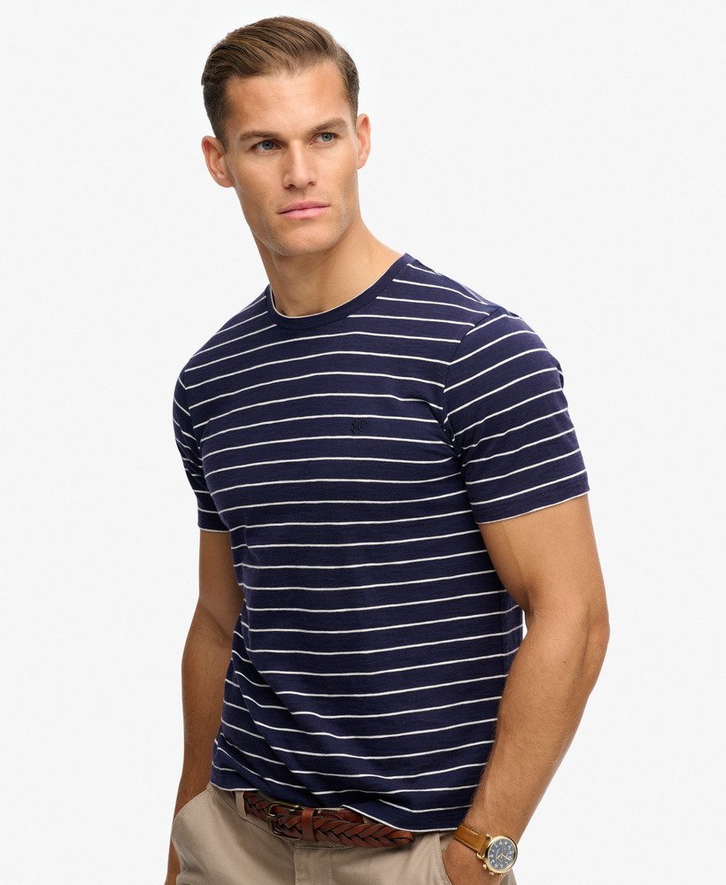 T-shirt Rayé Essential Classic, SUPERDRY