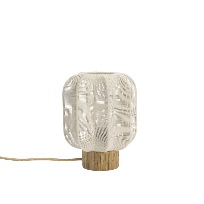 Lampe à poser organique coton, MADAM STOLTZ