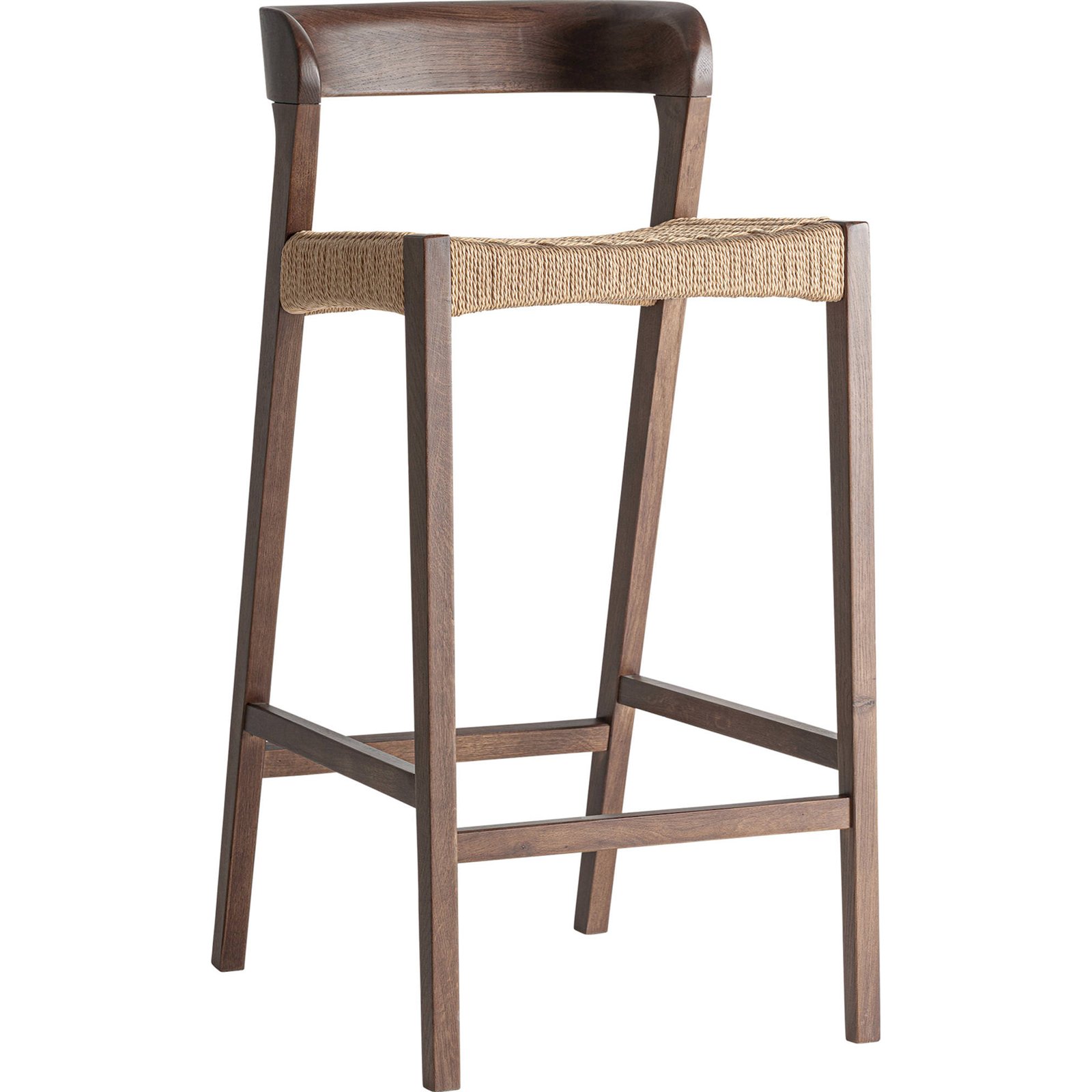 Lot de 2 tabourets de bar en chêne, RECOLLECTION