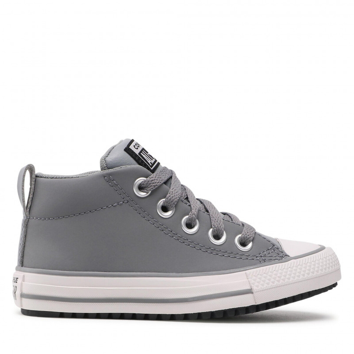 converse boots grey
