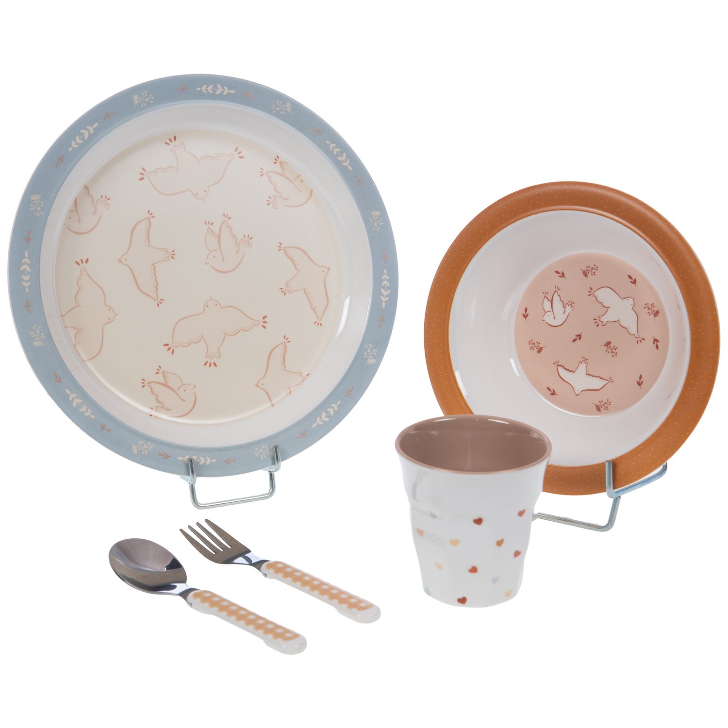 Coffret repas Birdy (5 pièces), AMADEUS LES PETITS