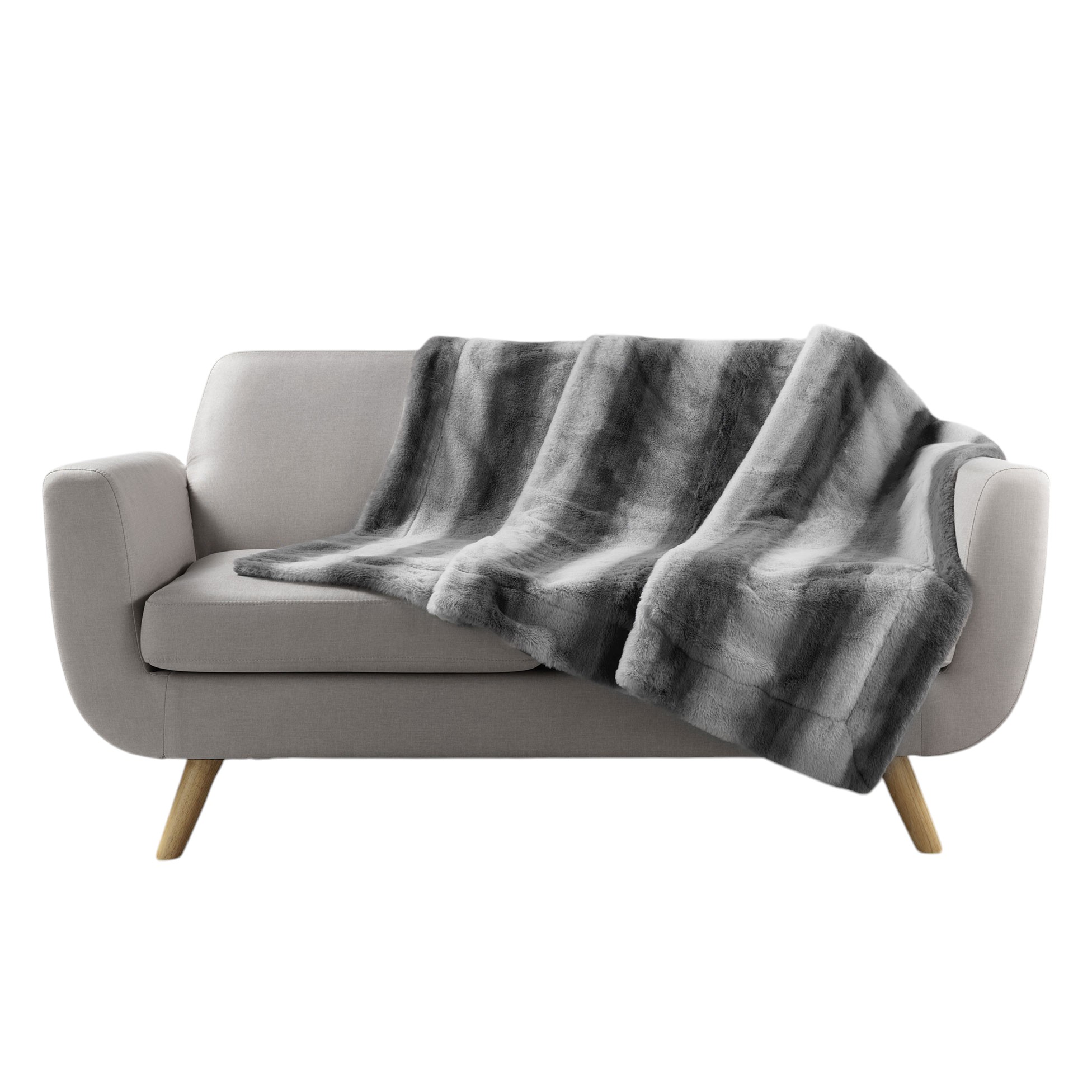 Plaid a poils doux Cougare, EDEN