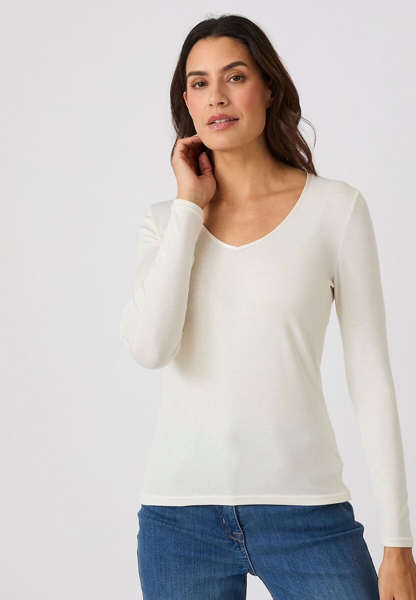 Tshirt manches longues thermolactyl SENSITIVE 3 SOBER & FANCY, DAMART