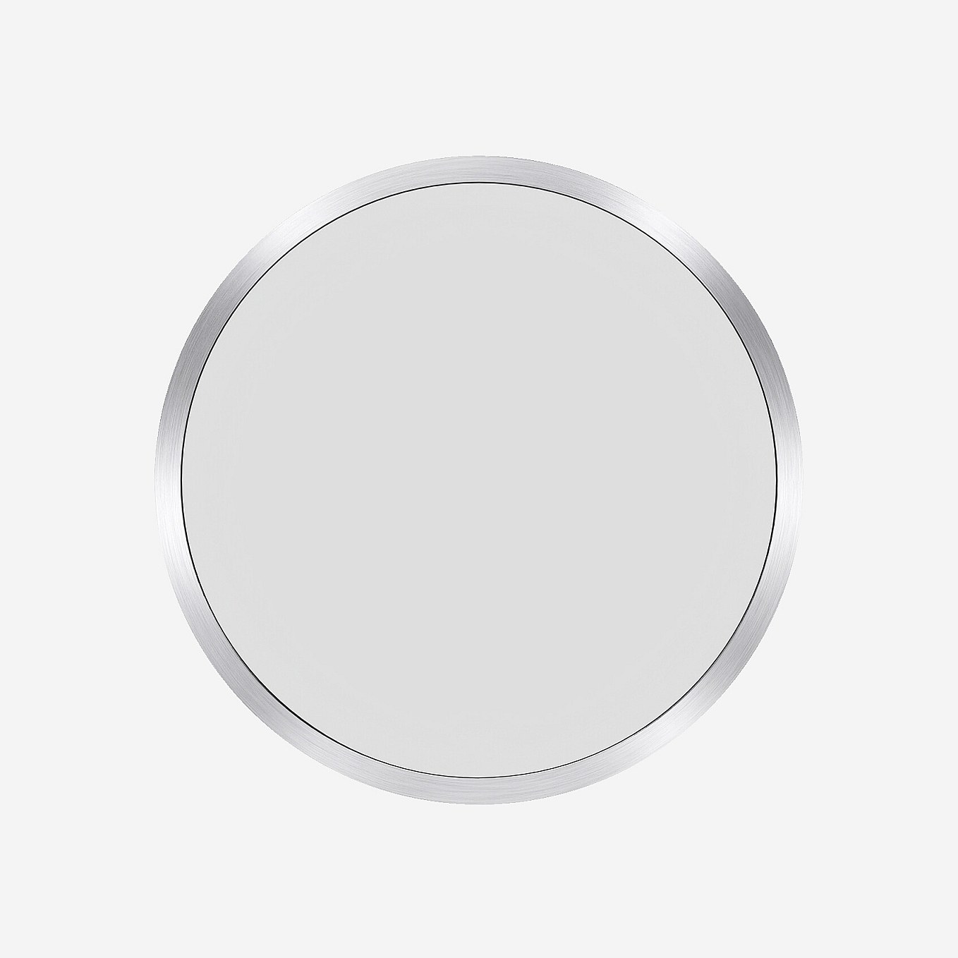 Miroir rond en aluminium ELYO, HABITAT