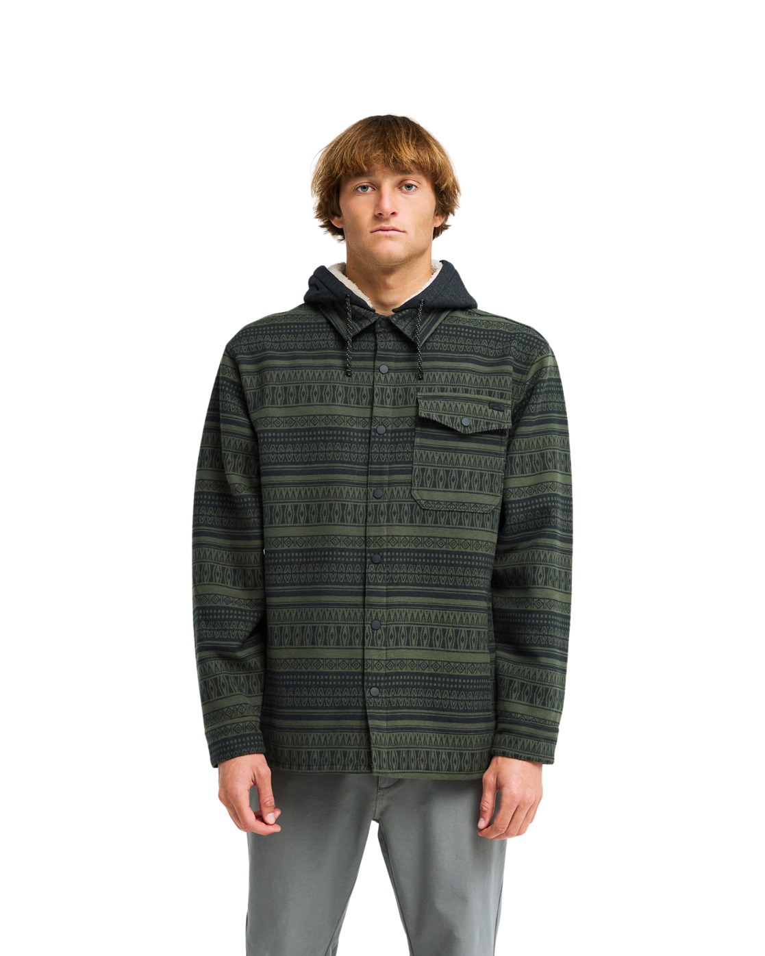 Polaire boutonnée FURNACE BONDED JACQUARD, BILLABONG