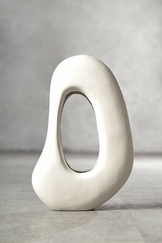 Abstract Sculpture in Cream, FIFTY FIVE SOUTH