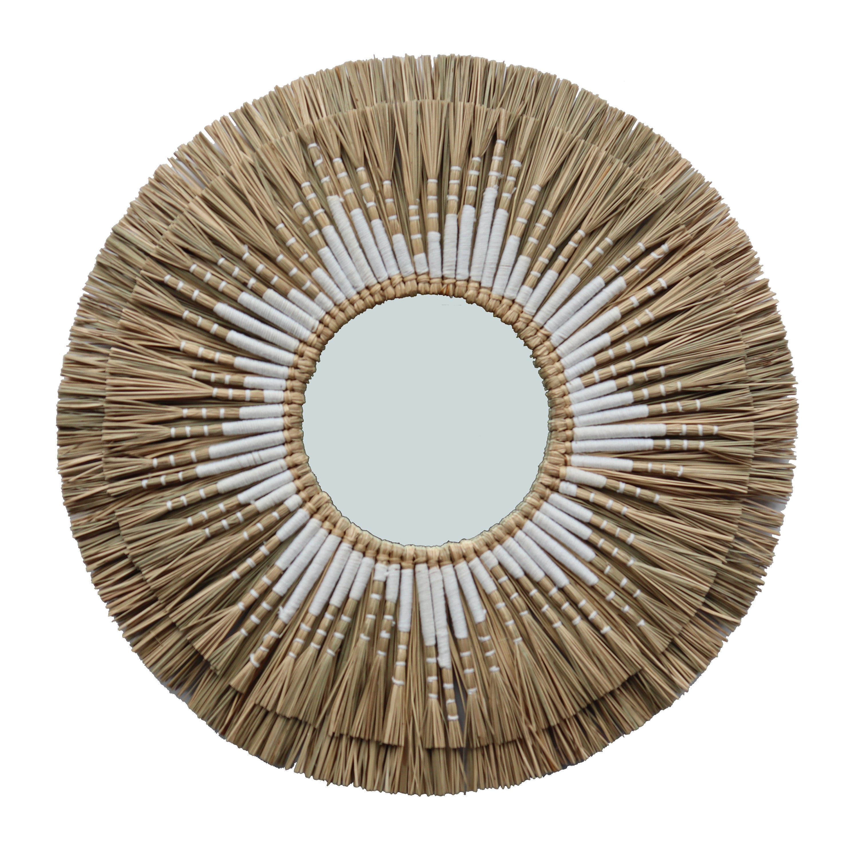 Miroir rotin naturel, SOLEIA, INSPIRE