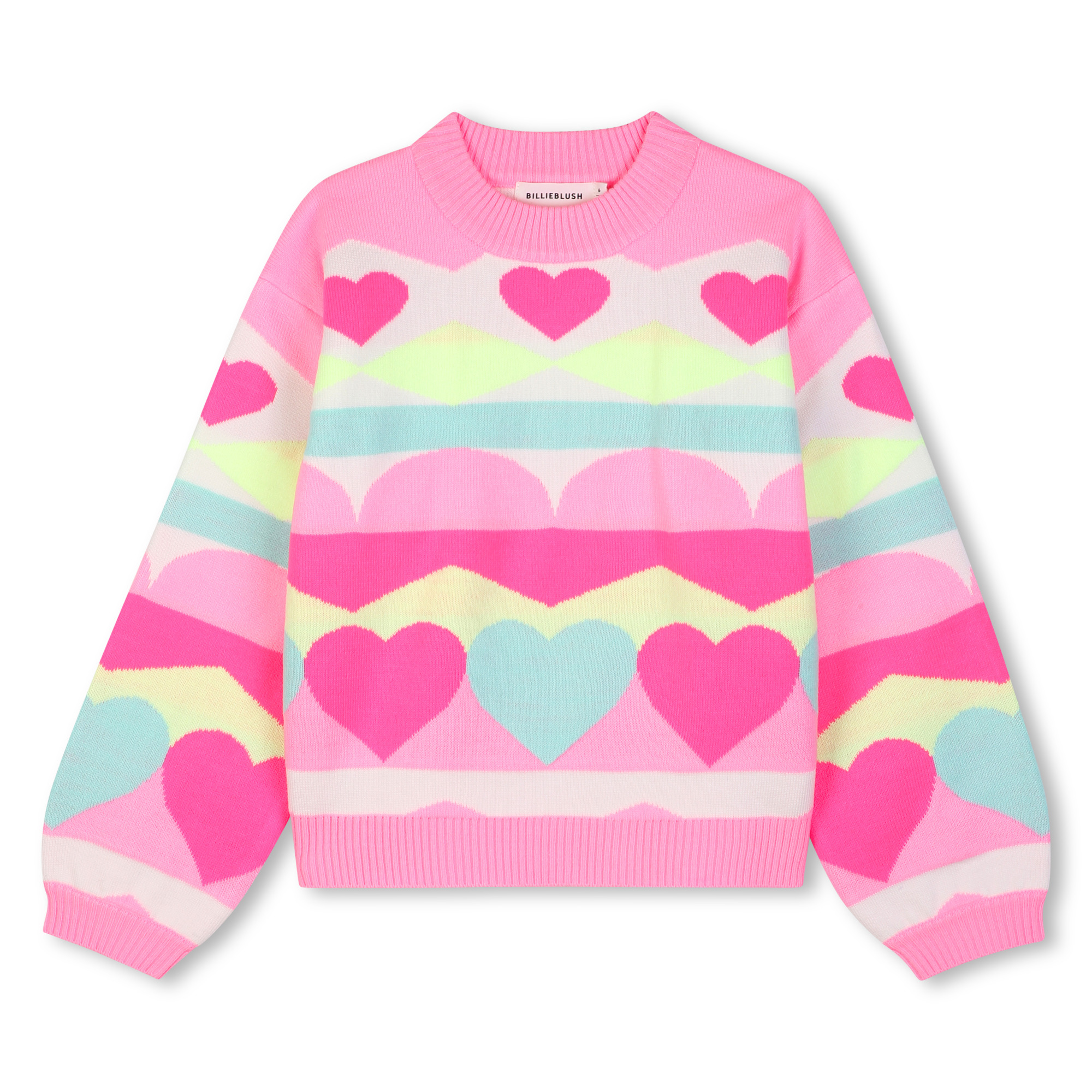 Pull tricot jacquard, BILLIEBLUSH