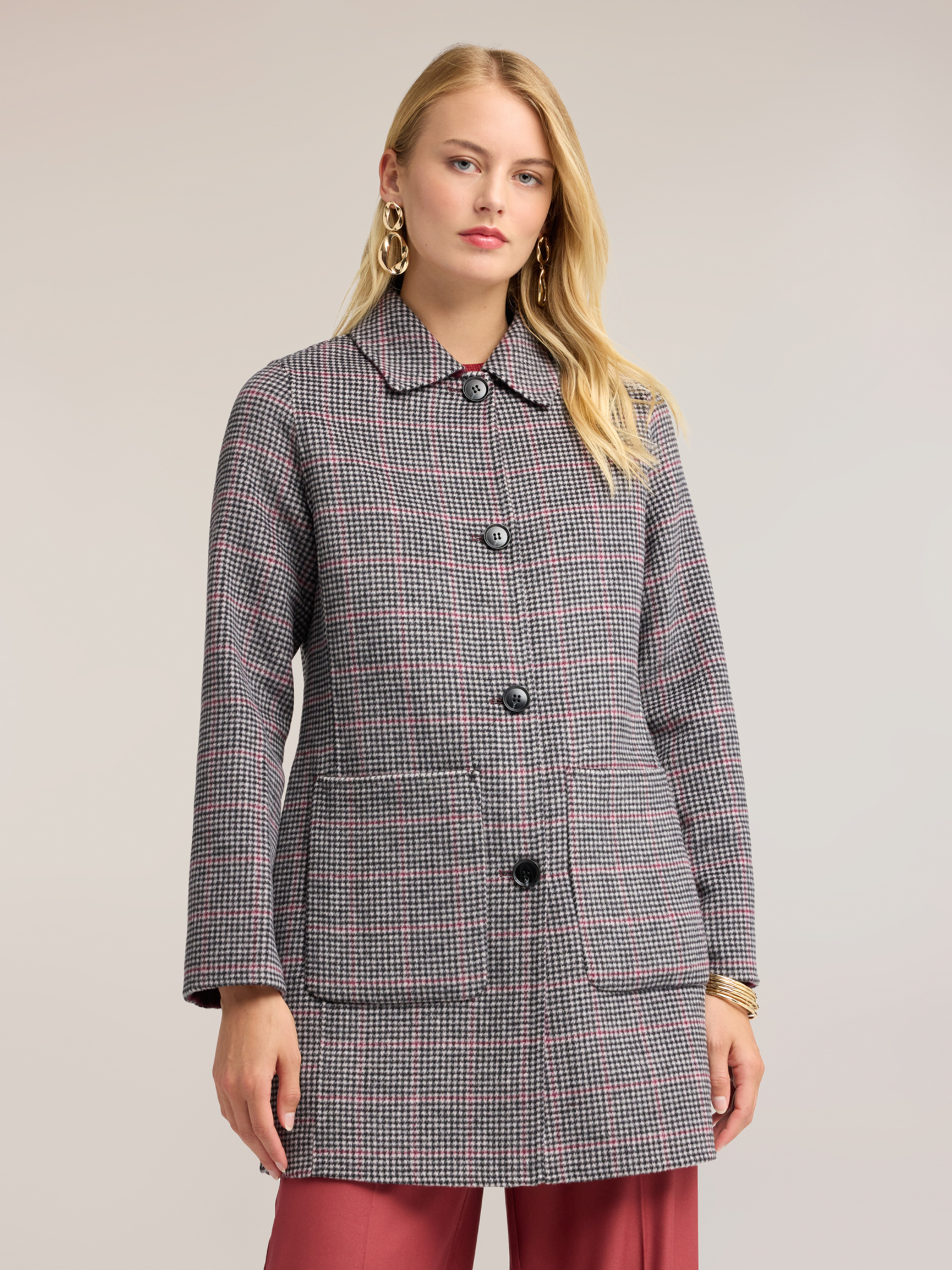 Manteau réversible double, MOTIVI