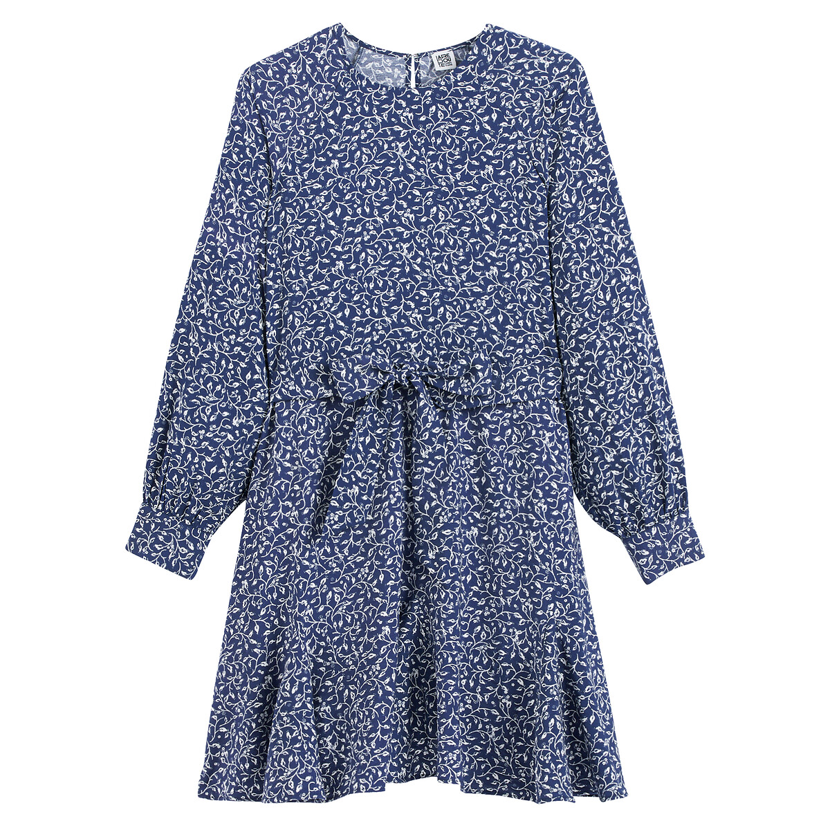 Floral Mini Skater Dress, LA REDOUTE COLLECTIONS