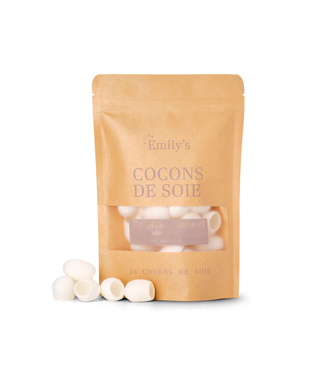 COCONS DE SOIE DE MÛRIER, EMILY'S PILLOW