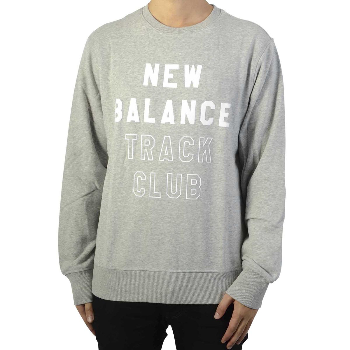 New balance track club sweatshirt discount