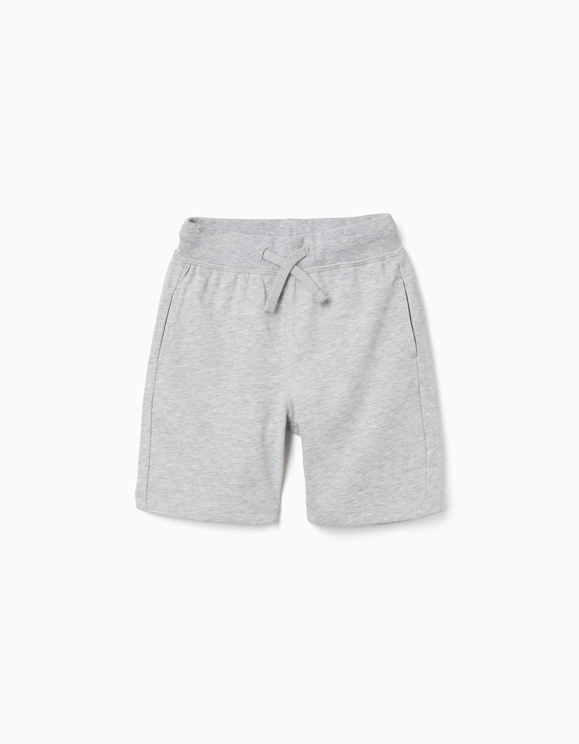 Short en molleton avec cordon de serrage et poches latérales, ZIPPY